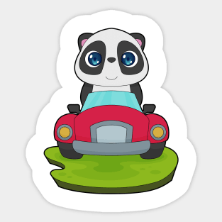 Panda Car Sticker